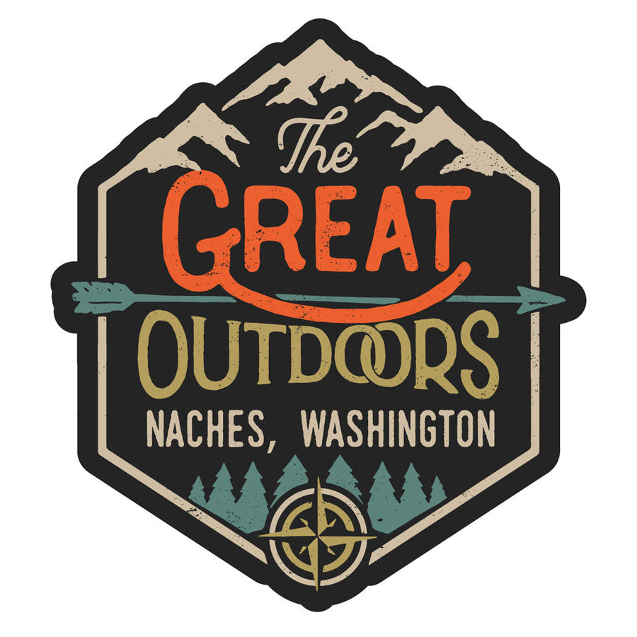 Naches Washington Souvenir Decorative Stickers (Choose theme and size) Image 1