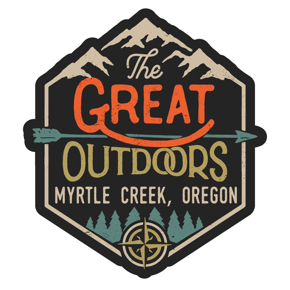 Myrtle Creek Oregon Souvenir Decorative Stickers (Choose theme and size) Image 2