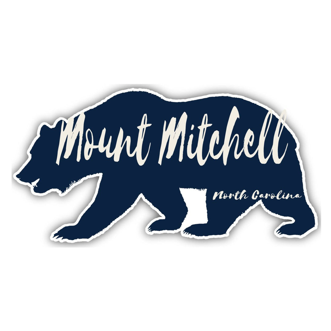 Mount Mitchell North Carolina Souvenir Decorative Stickers (Choose theme and size) Image 2