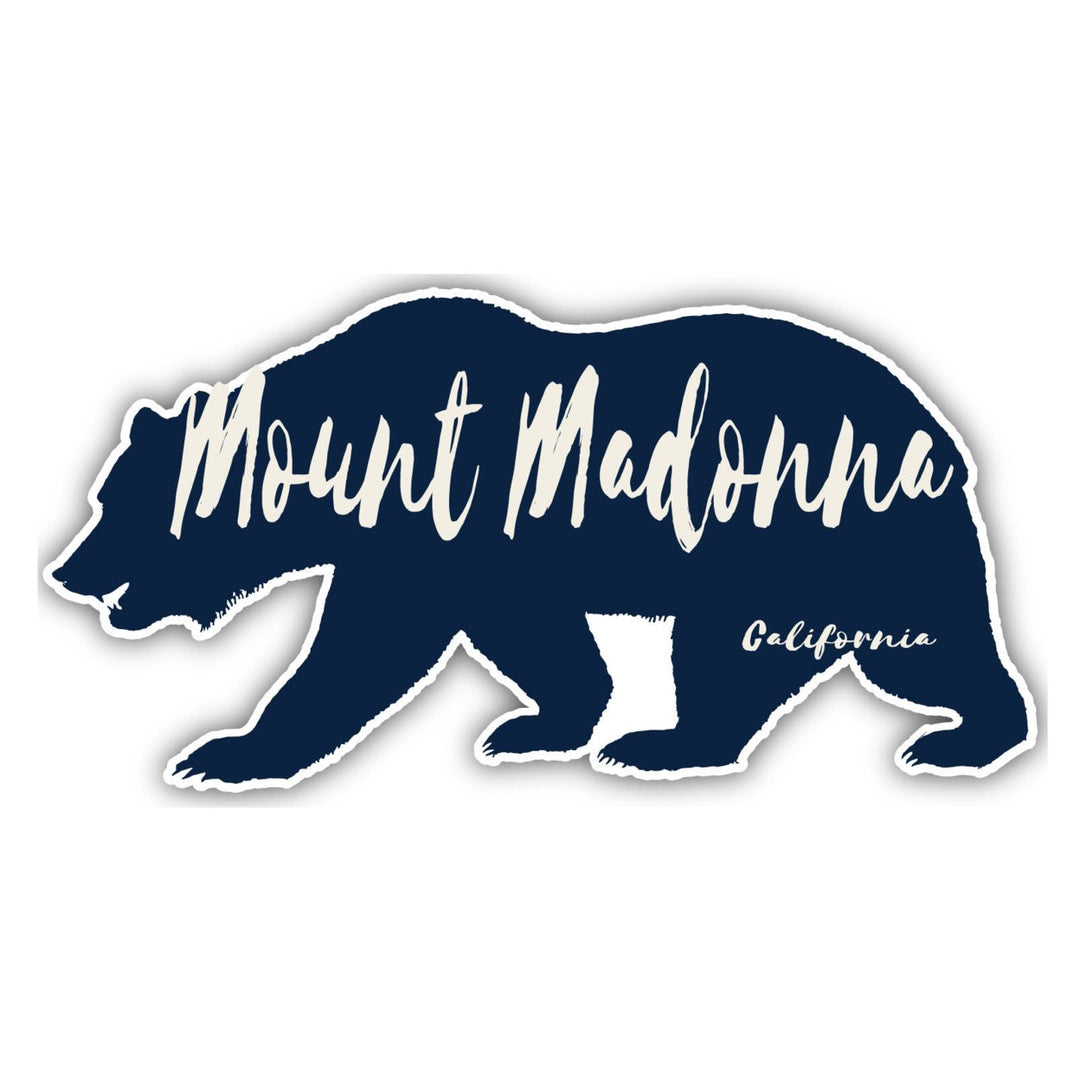 Mount Madonna California Souvenir Decorative Stickers (Choose theme and size) Image 4