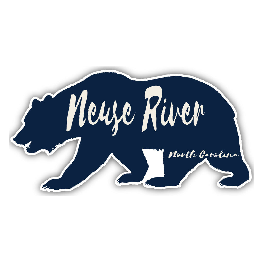 Neuse River North Carolina Souvenir Decorative Stickers (Choose theme and size) Image 2