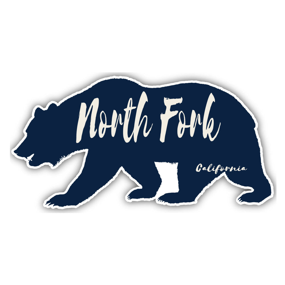 North Fork California Souvenir Decorative Stickers (Choose theme and size) Image 2