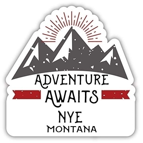 Nye Montana Souvenir Decorative Stickers (Choose theme and size) Image 1