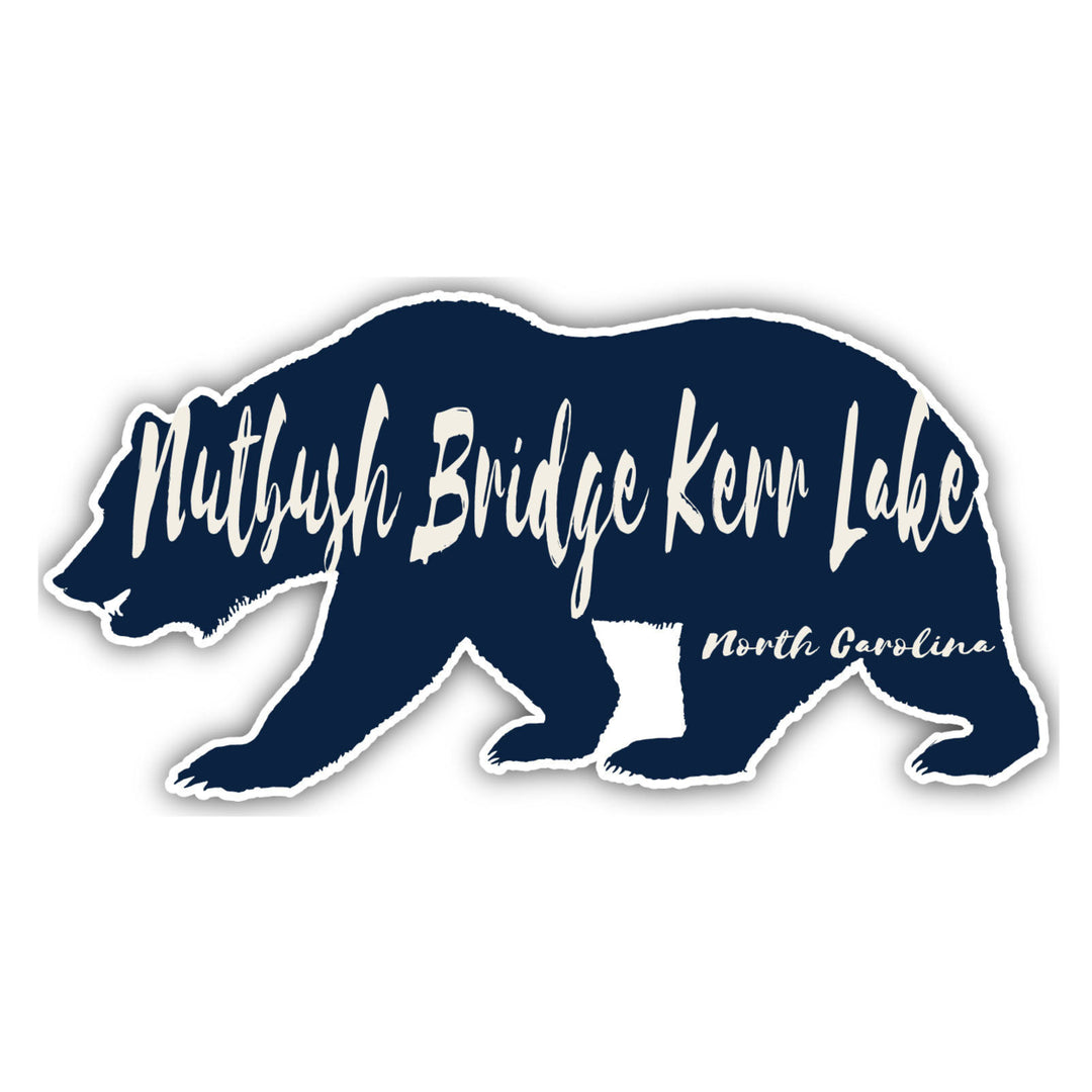 Nutbush Bridge Kerr Lake North Carolina Souvenir Decorative Stickers (Choose theme and size) Image 2