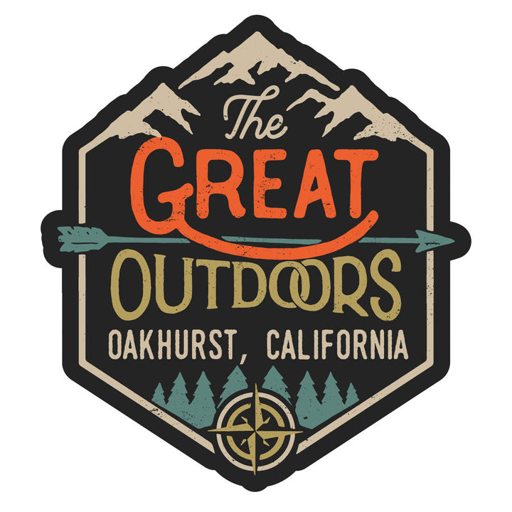 Oakhurst California Souvenir Decorative Stickers (Choose theme and size) Image 2