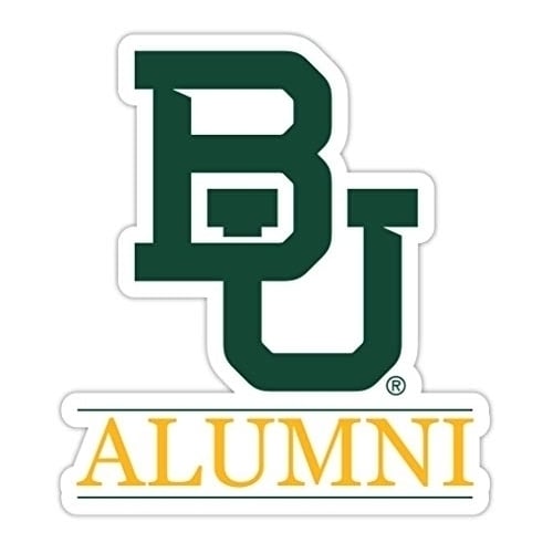 Baylor Bears 4-Inch Alumni 4-Pack NCAA Vinyl Sticker - Durable School Spirit Decal Image 1