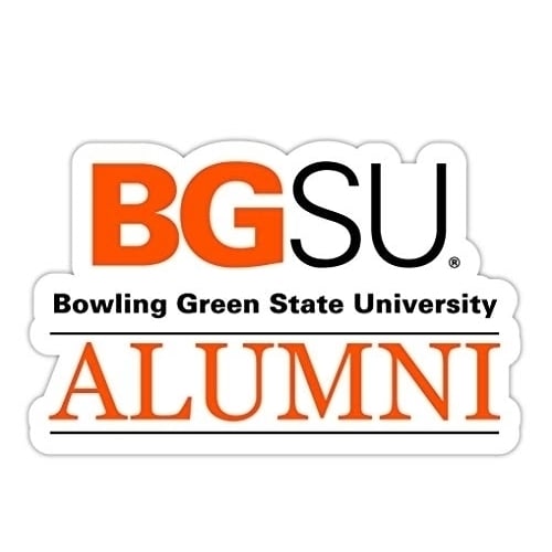 Bowling Green Falcons 4-Inch Alumni 4-Pack NCAA Vinyl Sticker - Durable School Spirit Decal Image 1