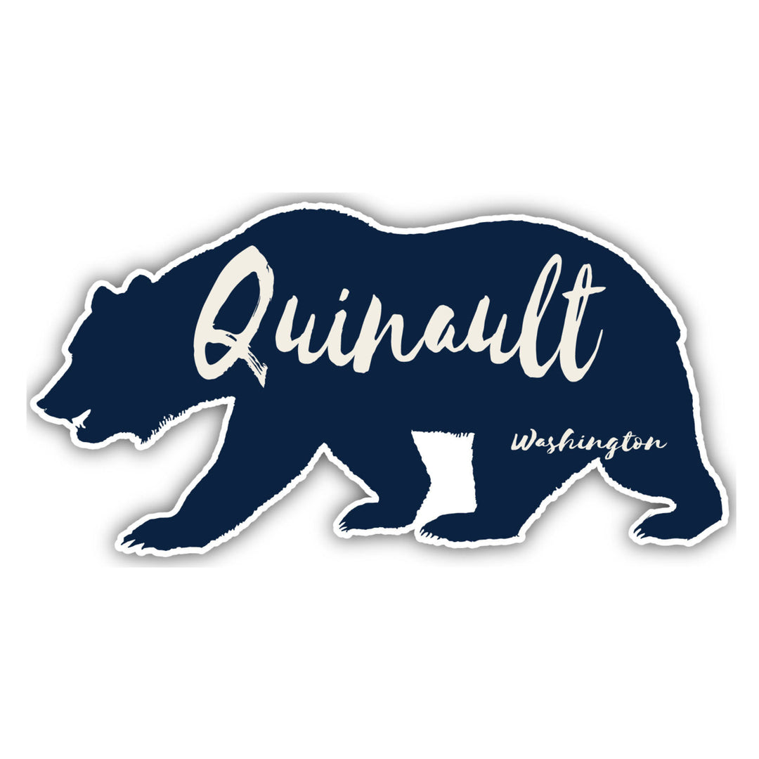 Quinault Washington Souvenir Decorative Stickers (Choose theme and size) Image 3