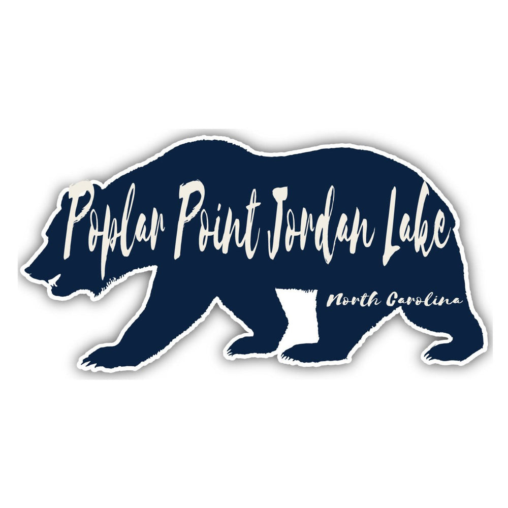 Poplar Point Jordan Lake North Carolina Souvenir Decorative Stickers (Choose theme and size) Image 2