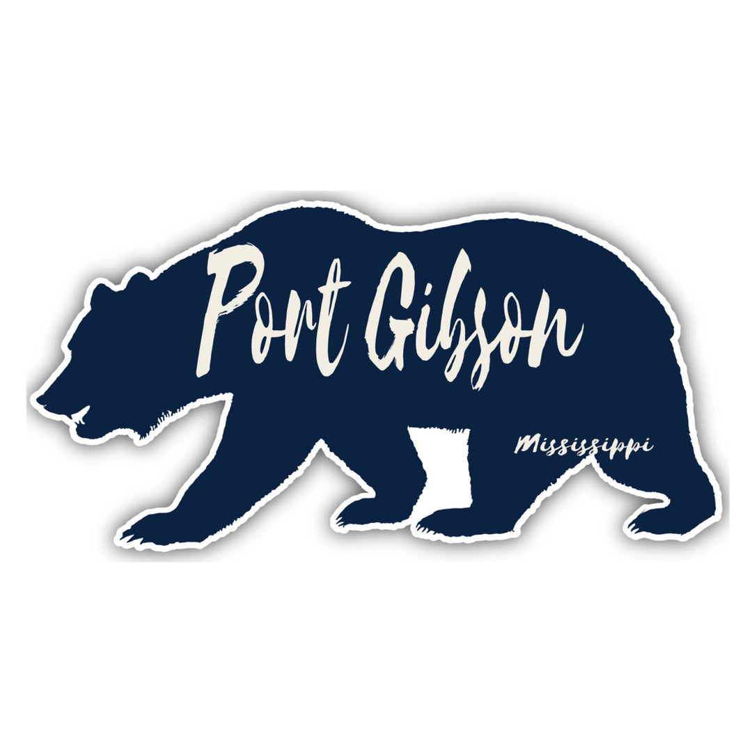 Port Gibson Mississippi Souvenir Decorative Stickers (Choose theme and size) Image 1