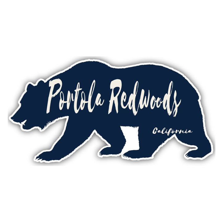 Portola Redwoods California Souvenir Decorative Stickers (Choose theme and size) Image 3