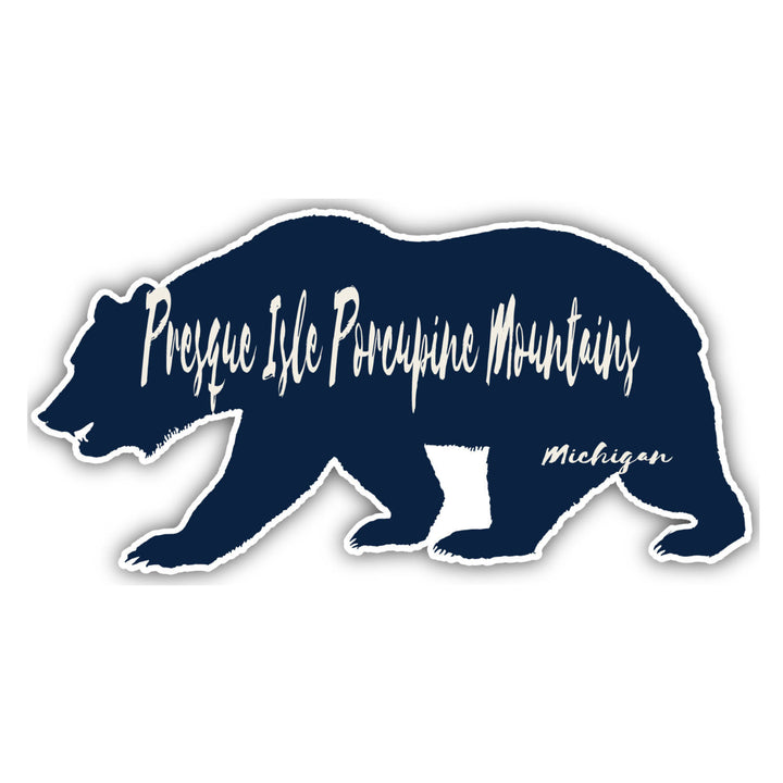 Presque Isle Porcupine Mountains Michigan Souvenir Decorative Stickers (Choose theme and size) Image 2