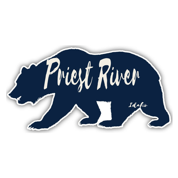 Priest River Idaho Souvenir Decorative Stickers (Choose theme and size) Image 3