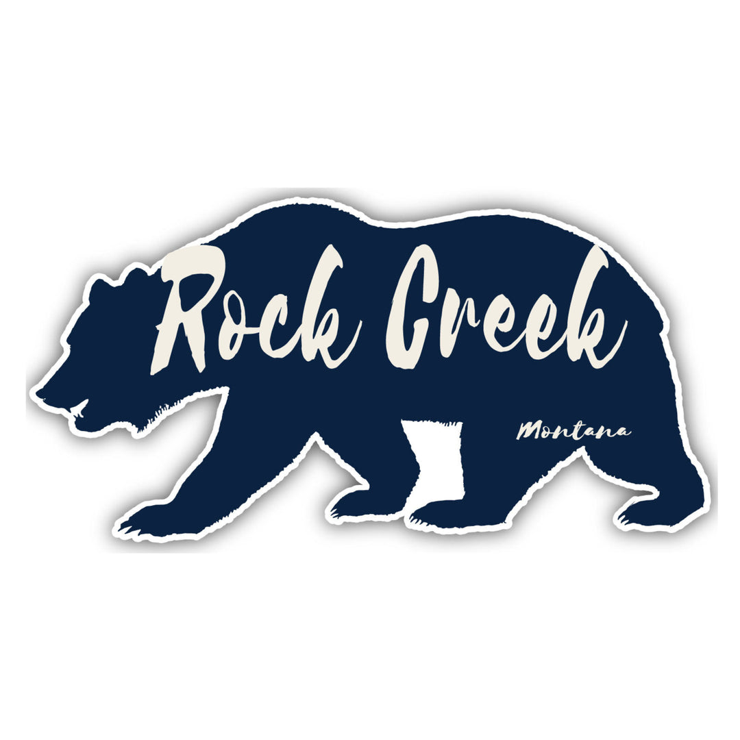 Rock Creek Montana Souvenir Decorative Stickers (Choose theme and size) Image 2