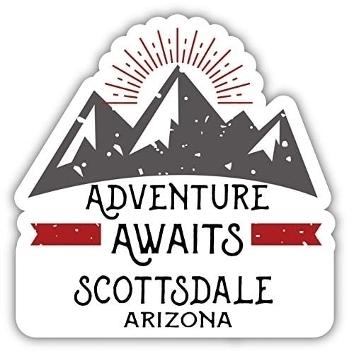 Scottsdale Arizona Souvenir Decorative Stickers (Choose theme and size) Image 1