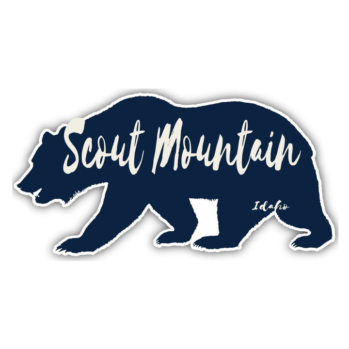 Scout Mountain Idaho Souvenir Decorative Stickers (Choose theme and size) Image 1