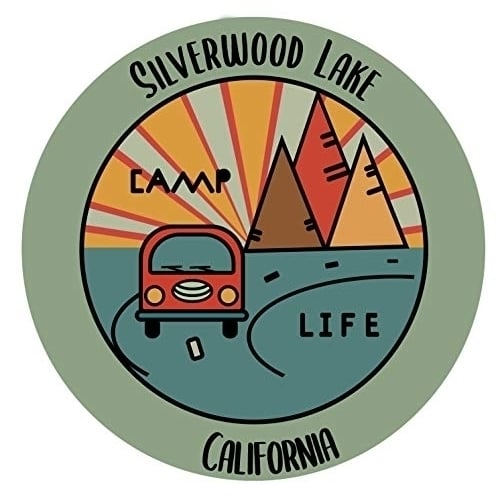 Silverwood Lake California Souvenir Decorative Stickers (Choose theme and size) Image 2