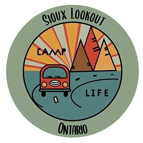 Sioux Lookout Ontario Souvenir Decorative Stickers (Choose theme and size) Image 2