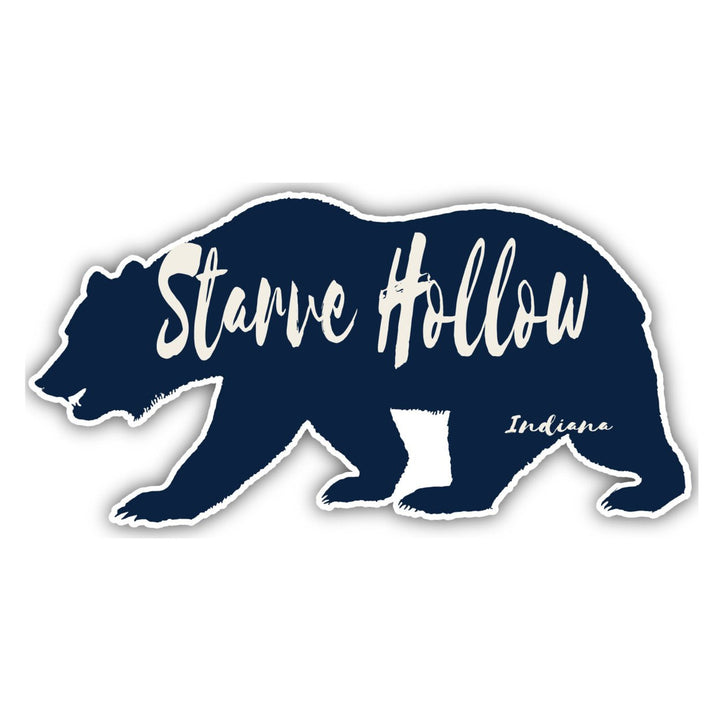 Starve Hollow Indiana Souvenir Decorative Stickers (Choose theme and size) Image 1