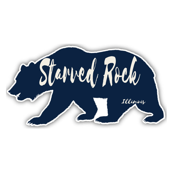 Starved Rock Illinois Souvenir Decorative Stickers (Choose theme and size) Image 2