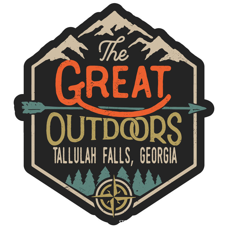 Tallulah Falls Georgia Souvenir Decorative Stickers (Choose theme and size) Image 5