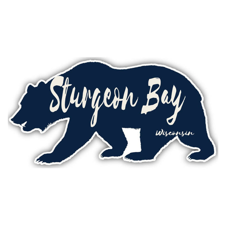 Sturgeon Bay Wisconsin Souvenir Decorative Stickers (Choose theme and size) Image 3