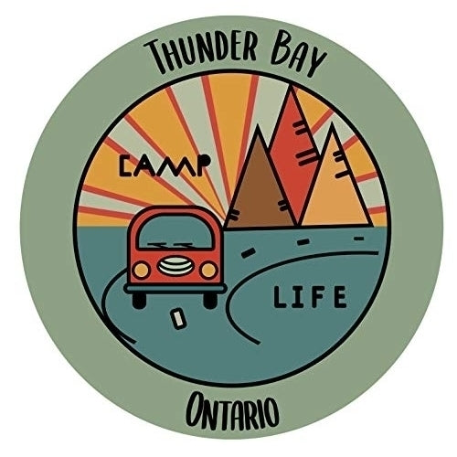 Thunder Bay Ontario Souvenir Decorative Stickers (Choose theme and size) Image 1