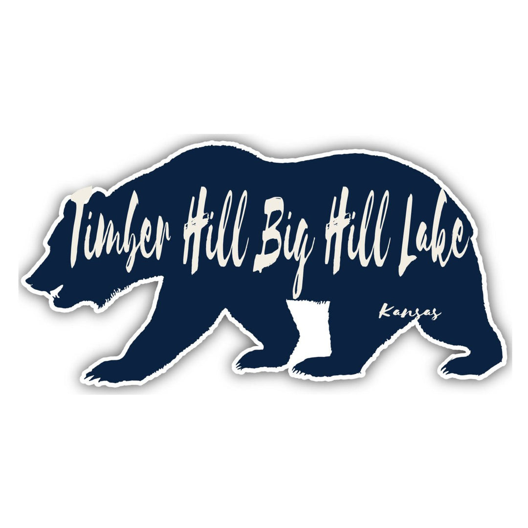 Timber Hill Big Hill Lake Kansas Souvenir Decorative Stickers (Choose theme and size) Image 2