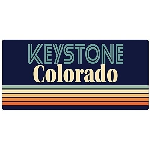 Keystone Colorado 5 x 2.5-Inch Fridge Magnet Retro Design Image 1