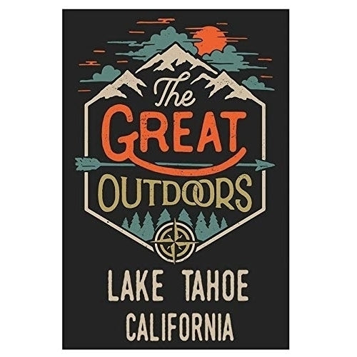 Lake Tahoe California Souvenir 2x3-Inch Fridge Magnet The Great Outdoors Image 1