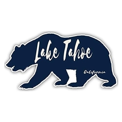 Lake Tahoe California Souvenir 3x1.5-Inch Fridge Magnet Bear Design Image 1