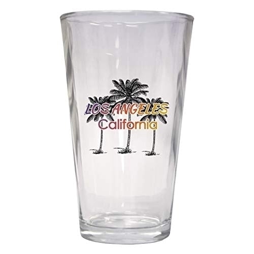 Los Angeles California 16 oz Pint Glass Image 1