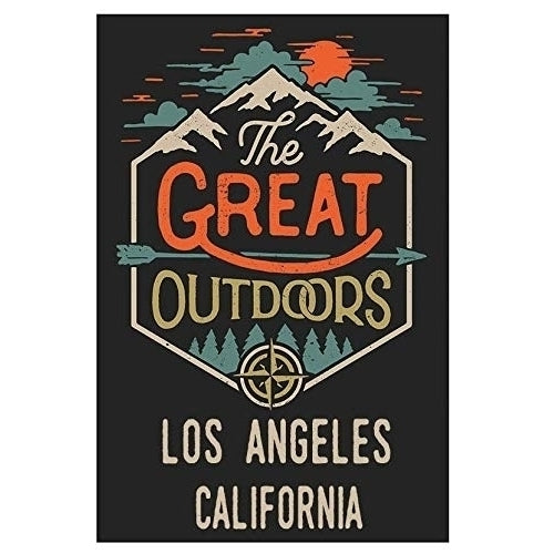 Los Angeles California Souvenir 2x3-Inch Fridge Magnet The Great Outdoors Image 1