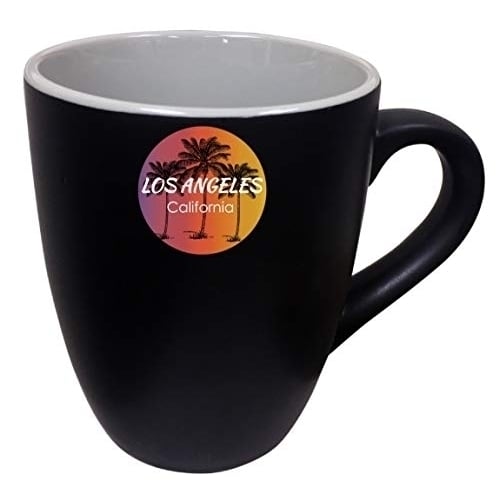 Los Angeles California West Coast Trendy Souvenir Two Tone Ceramic Mug 2-Pack Image 1