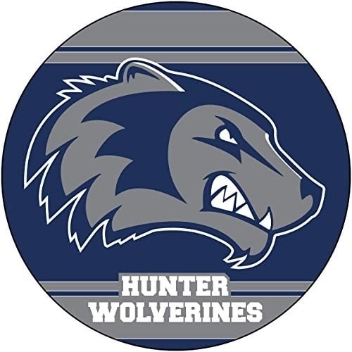 R and R Imports, Inc Hunter High School Wolverines West Valley Salt Lake City Utah Sports Team 4 Inch Round Car Fridge Image 1