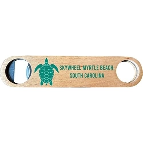 Skywheel Myrtle Beach, South Carolina, Wooden Bottle Opener turtle design Image 1