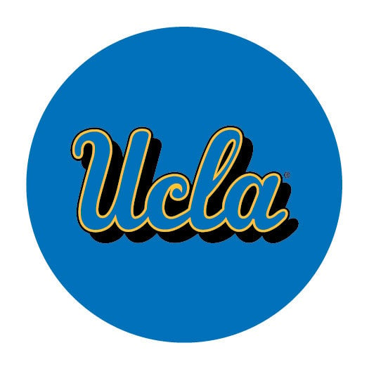 UCLA Bruins Mascot Design 3-Inch NCAA High-Definition Magnet - Versatile Metallic Surface Adornment Image 1