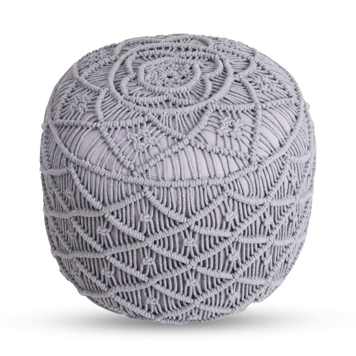 Kipton Cotton Yarn Pouf Image 5