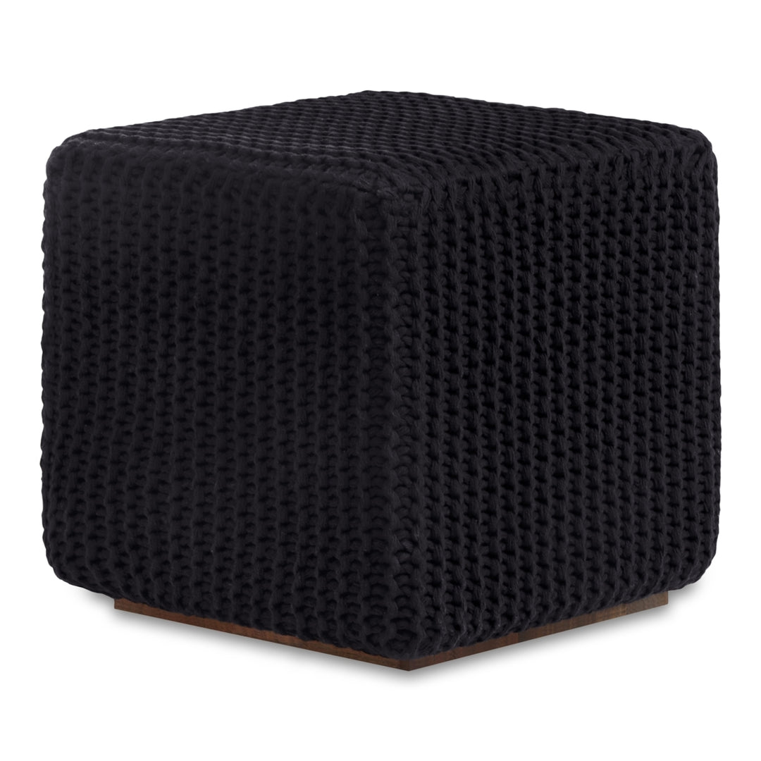 Deonte 3-in-1 Square Pouf-Ottoman-End Table Image 7