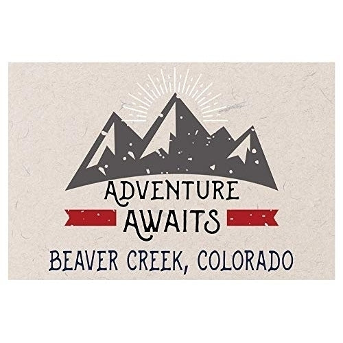 Beaver Creek Colorado Souvenir 2x3 Inch Fridge Magnet Adventure Awaits Design Image 1