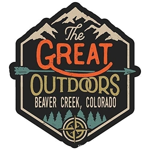 Beaver Creek Colorado The Great Outdoors Design 4-Inch Fridge Magnet Image 1