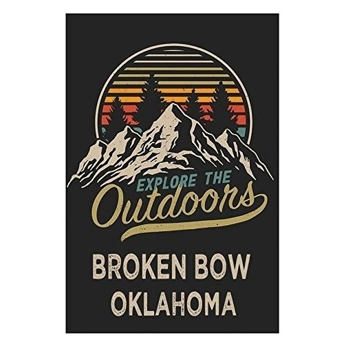 Broken Bow Oklahoma Souvenir 2x3-Inch Fridge Magnet Explore The Outdoors Image 1