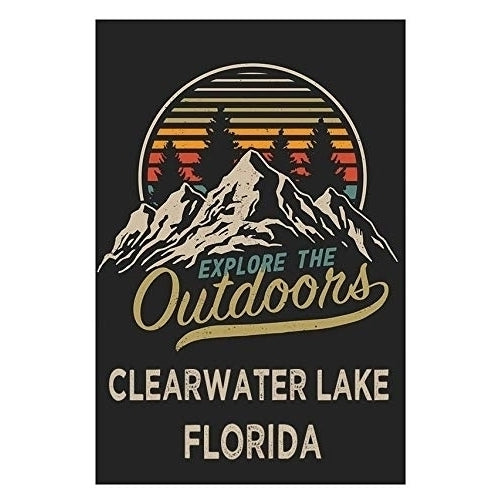 Clearwater Lake Florida Souvenir 2x3-Inch Fridge Magnet Explore The Outdoors Image 1