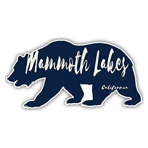 Mammoth Lakes California Souvenir 3x1.5-Inch Fridge Magnet Bear Design Image 1