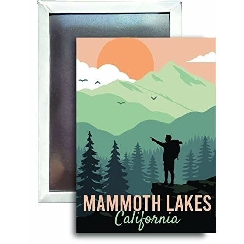 R and R Imports Mammoth Lakes California Refrigerator Magnet 2.5"X3.5" Approximately Hike Destination Image 1
