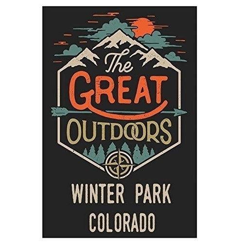 Winter Park Colorado Souvenir 2x3-Inch Fridge Magnet The Great Outdoors Image 1