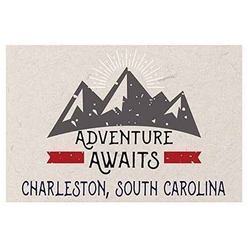 Charleston South Carolina Souvenir 2x3 Inch Fridge Magnet Adventure Awaits Design Image 1