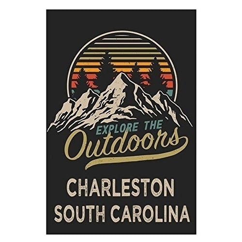 Charleston South Carolina Souvenir 2x3-Inch Fridge Magnet Explore The Outdoors Image 1