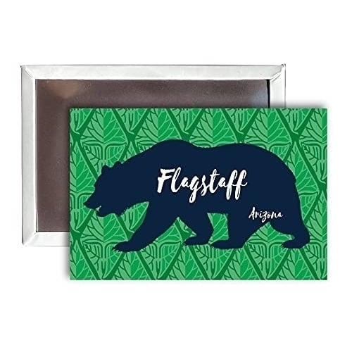 Flagstaff Arizona Souvenir 2x3-Inch Fridge Magnet Bear Design Image 1