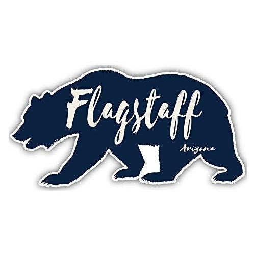 Flagstaff Arizona Souvenir 3x1.5-Inch Fridge Magnet Bear Design Image 1